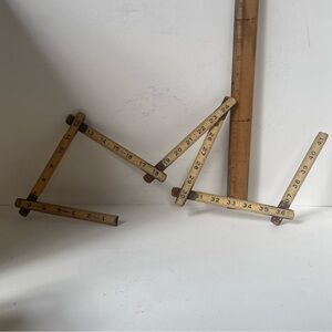 VTG Oxwell Wooden Folding Ruler